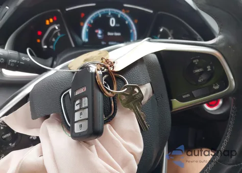 2020 Honda Civic Ex-L из США, поврежденный, VIN 2HGFC1F7XLH680227